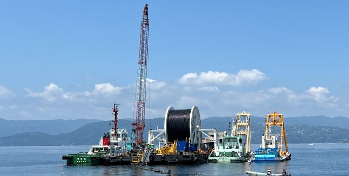 海底パイプライン・海底ケーブル布設工事